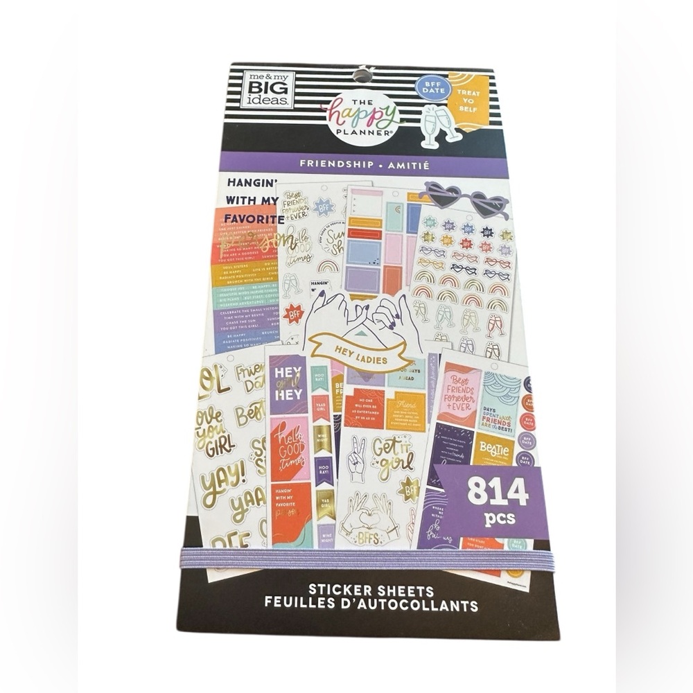 The Happy Planner Friendship Sticker Book